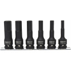 6-ОС. ДЛИННАЯ УДАРНАЯ ШЕСТИГРАННАЯ БИТА 1/2 ДЮЙМА, 8–19 ММ. НА KS Tools.
