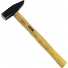 LOCKSMITH HAMMER WITH SHARP TIP WITH WOODEN SHAFT 505G. JBM WITH HANGING LOOP