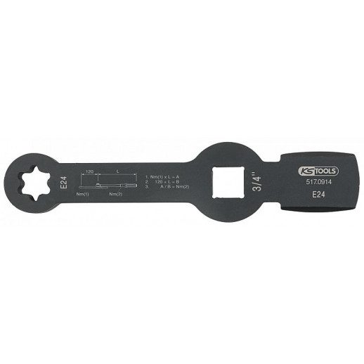 TORX E24 RING IMPACT WRENCH. 3/4