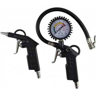 2-OS. ORO RINKINYS. PADANGŲ PRIPUČIMO PUNKTAS 0-12BAR + PRIEMONĖS pistoletas &quot;HOBBY&quot; JBM, 51981J