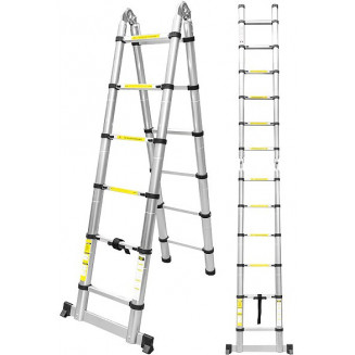 VINKNING TELESKOPISK STEGE &quot;ALU&quot; MAX A-1900MM/I-3800MM JBM, 52149J