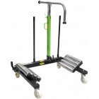 TRUCK AND TRACTOR WHEEL TRANSPORTATION TROLLEY 1500KG. HYDRAULIC JBM