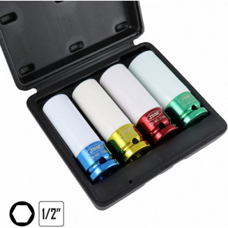 4-OS. CARTUCCE PER CERCHI IN LEGA SOTTILI &quot;ALLOY&quot; COMPL. JBM CR-MO da 1/2&quot; (17/19/21/22MM)., 52338J