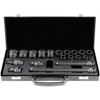 19-OS. 1/2&quot; LÖÖKPADRUNITE. PIKENDUSTE. KOMPLEKT 10-27MM METALLKOHVER JBM, 52345J