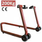 MOTORCYCLE STAND WITH WHEELS. FRONT MAX 200KG JBM
