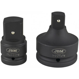 2-OS. 1&quot; -&gt; 1 1/2&quot; EIGA PADIDINIMO/SUMAŽINIMO ĮRANKIŲ RINKINYS JBM, 52545J