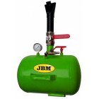 TIRE inflator BOOSTER MANOMETER. PLASTIC TIP 18L JBM