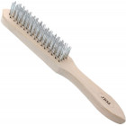 WOODEN HANDLE WIRE BRUSH/HAND BRUSH 