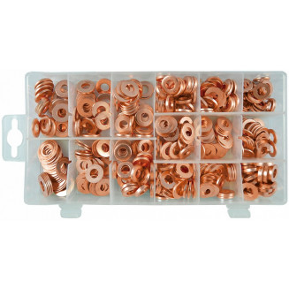 375-OS. INJECTEUR REM. JEU DE RONDELLES EN CUIVRE JBM, 53340J