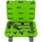 6-PIECE HOOK WRENCH STARTER SET FOR DIAMETERS 35-120MM JBM