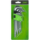 9-OS. L-KUUSKANTVÕTMETE KOMPLEKT 2-10MM. KUULOTS JBM