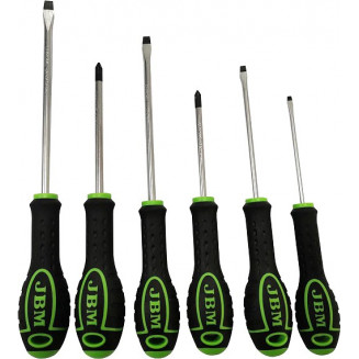 6-OS. JUEGO DE DESTORNILLADORES PH-SL. &quot;J-GRIP&quot;. CAJA DE CARTÓN JBM, 54070J