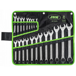 21-OS. SET DI CHIAVI A FORMA 6-32MM. &quot;ESPERTO&quot;. BORSA IN TESSUTO HD JBM, 54079J