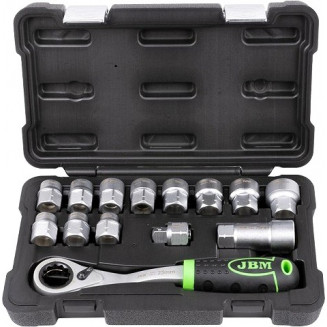 14-OS. SUkomplektuotos kasetės SU KIRUŠE. 13-27 mm. 6-pusė. 72H JBM, 54090J