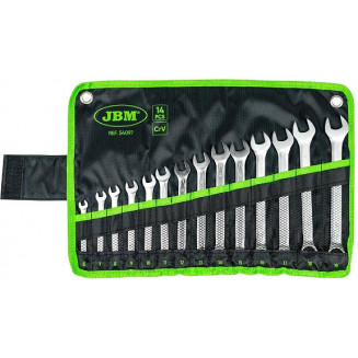 14-OS. VERŽTAŽRAKČIŲ 6-19MM RINKINYS &quot;EXPERT&quot;. HD TEKSTILĖS KREPŠELIS JBM, 54097J