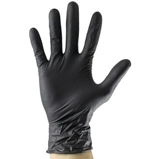 GANTS NITRILE &quot;NITRILE STANDARD&quot; XL. 100 pièces 5.0MIL noir JBM, 54153J