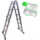 HOUSEHOLD LADDER 4-SECTION (IA PLATFORM ETC) INCLUDES 2 PLATFORMS ETC