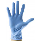 NITRILE GLOVES. BLUE 