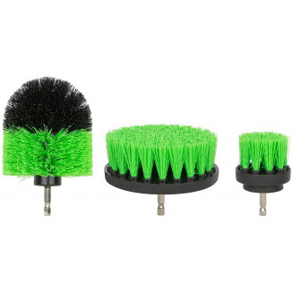 3-OS. SET SPAZZOLE PER PULIZIA &quot;POLYPRO&quot; 50/88/100MM. ESTREMITÀ DI FORATURA JBM, 54346J