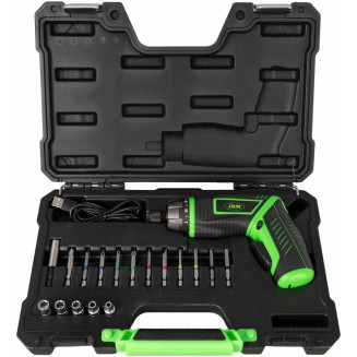 0-OS. AKUKRUVIKEERAJA 5NM KOOS 1/4&quot; TRELLIOTSIKUTEGA. LED. LI-ION. USB-C JBM, 54683J