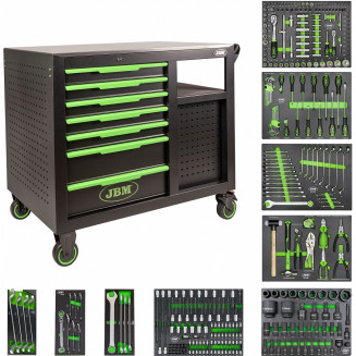 331-OS. CHARIOT À OUTILS/TABLE AVEC OUTILS. INOX. PERFO JBM, 54747J