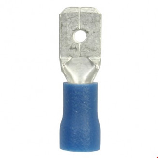 BLYFLAD &quot;ISA&quot; 6,35MM BLÅ 50 STK, 57440130