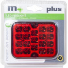 LED REAR FOG LIGHT TRAILER 12V 100X80X28MM IP67. BLISTER M+