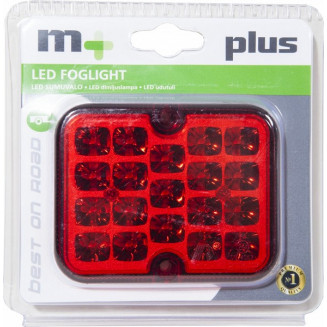 FARO RETRONEBBIA A LED SU LUCE RIMORCHIO 12V 100X80X28MM IP67. BLISTER M+, 57758022