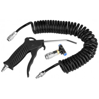 AIR GUN + SPIRAL HOSE 5M SET UNIVERSAL CARMOTION, 58169C