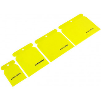 4-PIECE PUTTY SPLATTER SET ERIPLAST 50/80/100/120MM CARMOTION, 58177C
