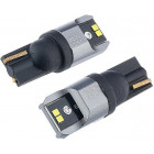 12/24V T10 LED LAMPPU W2.1X9.5D W5W CANBUS VALKOINEN BLISTER 2 KPL VISION