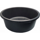 ВАННА/ЧАША ДЛЯ СМЕШИВАНИЯ КРУГЛАЯ 45Л ПЛАСТИК ЧЕРНАЯ 225X595MM