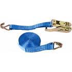 LOAD STRAP 1500KG. 4.9M WITH TENSIONER AND V-HOOKS M+