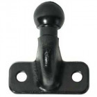 HOOK BALL WITH HOLES 2XM16 FIXING. 90MM M+( TROLLEY HOOK)
