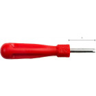 VALVE SCREWDRIVER. 1-PART. STD. FOR VALVE. LONG (100MM + HANDLE)