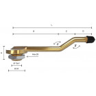 TL-VALVE TRUCK/TRAILER V3-18-4 (MICH.1116) ANGLE 90. BORE=20.5. LONG. BENDED