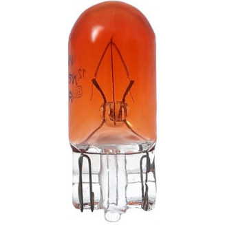 12V T10 LEMPUTĖ 5W W2.1X9.5D WY5W YELLOW VISION, 58841C