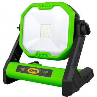 20V BATERIJOS DARBO ŠVIESOS LED ARBA 230V 2400LM. 0-360°. BODY JBM, 60004J