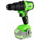20V CORDLESS DRILL DRILL-IMPACT-SCREW. 0-13MM. MAX 130NM (REAL) BRUSHLESS. +2.0AH BATTERY ETC