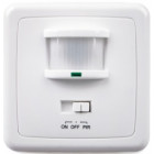 230V LIIKUMISANDUR LX01 SEINALE/HARUTOOSI VALGE 80X80MM IP20 KOBI