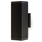 230V VÄLISVALGUSTI SEINALE QUAZAR 4 GRAFIIT GU10 MAX 2X50W 260X90XMM IP44 KOBI
