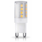 230V LAMPPU LED G9 4W 380LM LÄMPÖVALO 3000K 16X50MM A++ HUONE