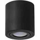 230V LAMPPU OH36 (ILMAN LAMPPU GU10. MAX 35W) 80/84MM MUSTA IP20 KOBI