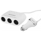 SIGARETISÜÜTAJA HARGMIK 3-NE + 4XUSB 3.6A 12/24V KAABEL 120CM WAYME