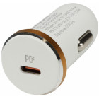 CARICABATTERIE RAPIDO PER ACCENDISIGARI USB-C 2,5A/MAX27W. 12V/24V WAYME