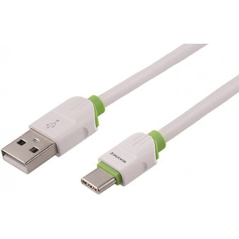 LAADIMISJUHE SILIKOON USB - USB-C 100CM WAYME, 63020C