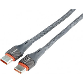 LADEKABEL FLETT USB-C-USB-C MAX 65W 100CM WAYME, 63043C