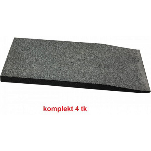 KÄÄRTÕSTUKI LISARAMPIDE KOMPL. 4 TK. KUMMIST ATH-HEINL