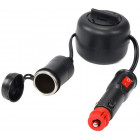 ALARGADOR ENCHUFE ENCENDEDOR ENROLLADO 300CM EURO/DIN 12V CARMOTION