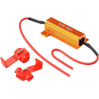 LED BULB CANBUS RESISTOR 12V 50W 8OHM 1PCS VISION, 63356C